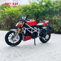 maisto 112 ducati mod streetfighter s die cast alloy motorcycle model car models collection gift toy tool