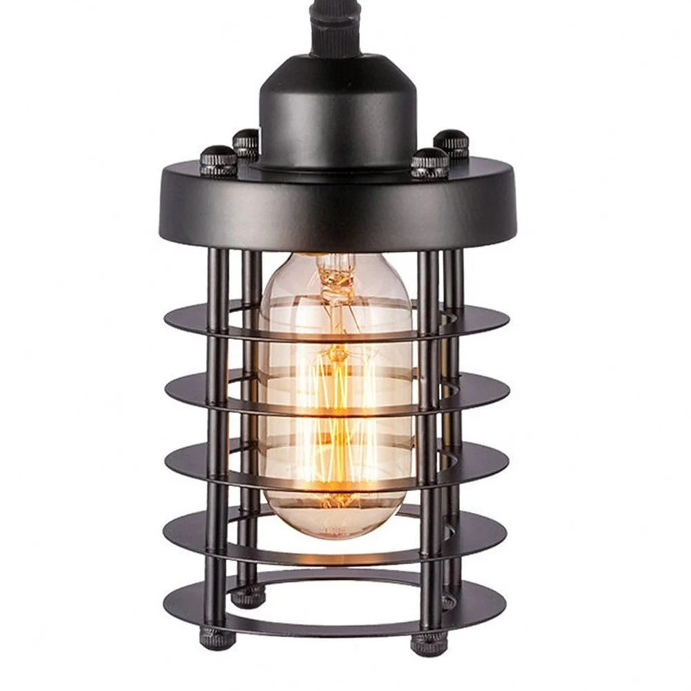 Винтажный подвесной светильник в стиле лофт 110 В 220 лампы E27 железные подвесные