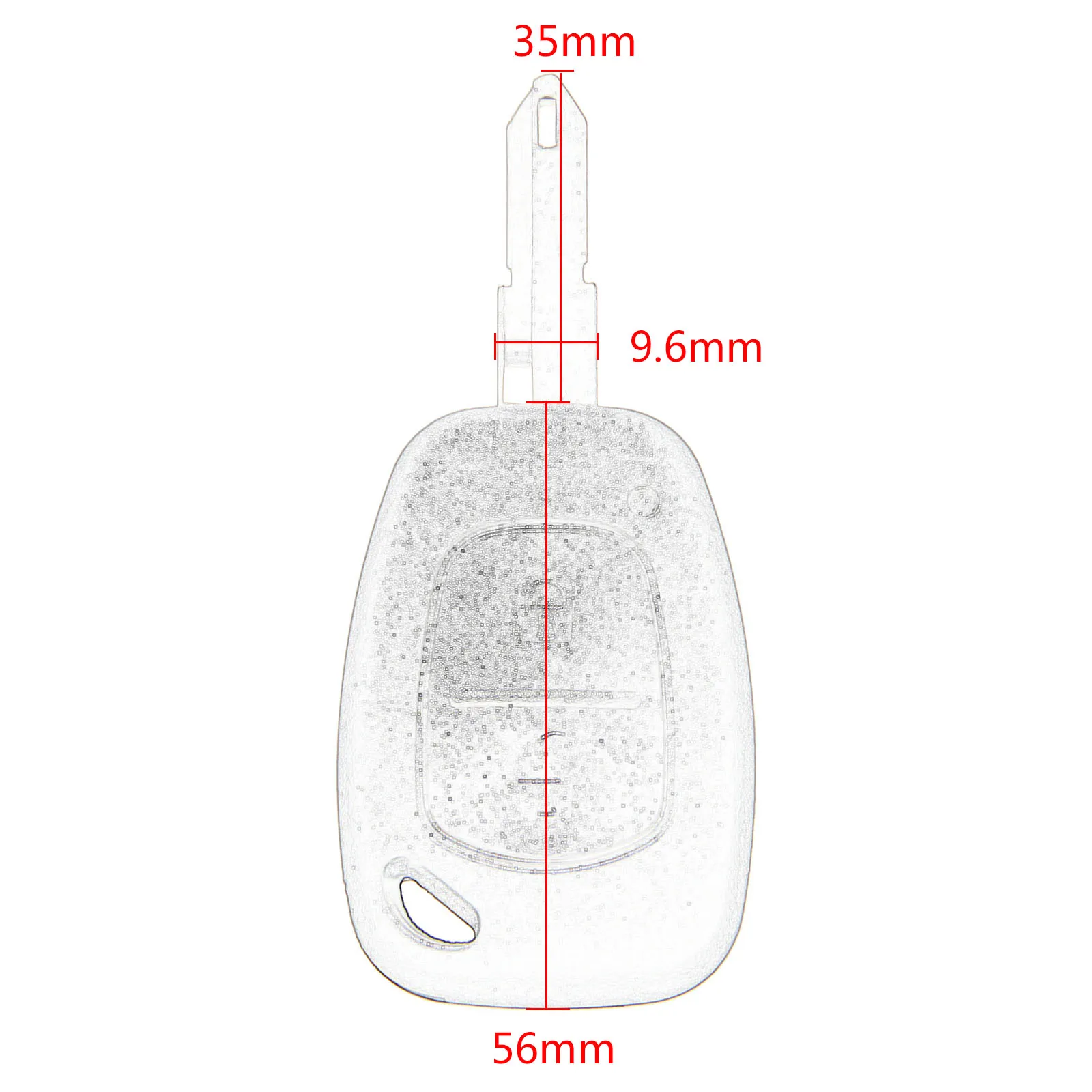 Автомобильный раскладной складной пульт дистанционного управления сменный