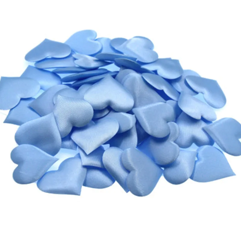 100 шт. украшение для свадьбы искусственные губка в форме сердца лепесток