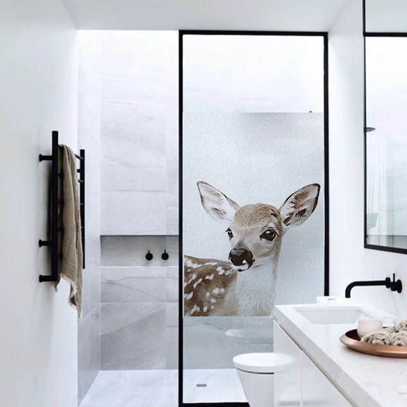 Матовая оконная пленка для конфиденциальности виниловая витражная наклейки на