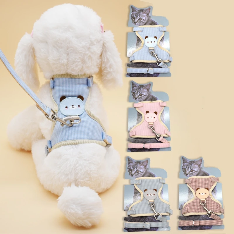 Новый 1 шт. Домашний питомец собака груди для задней панели + Тяговая веревка