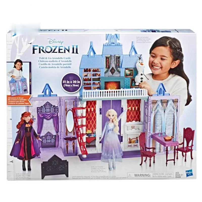 

Hasbro Genuine Frozen Movie 2 Princess Queen Elsa Castle Ship Big House In-Stock