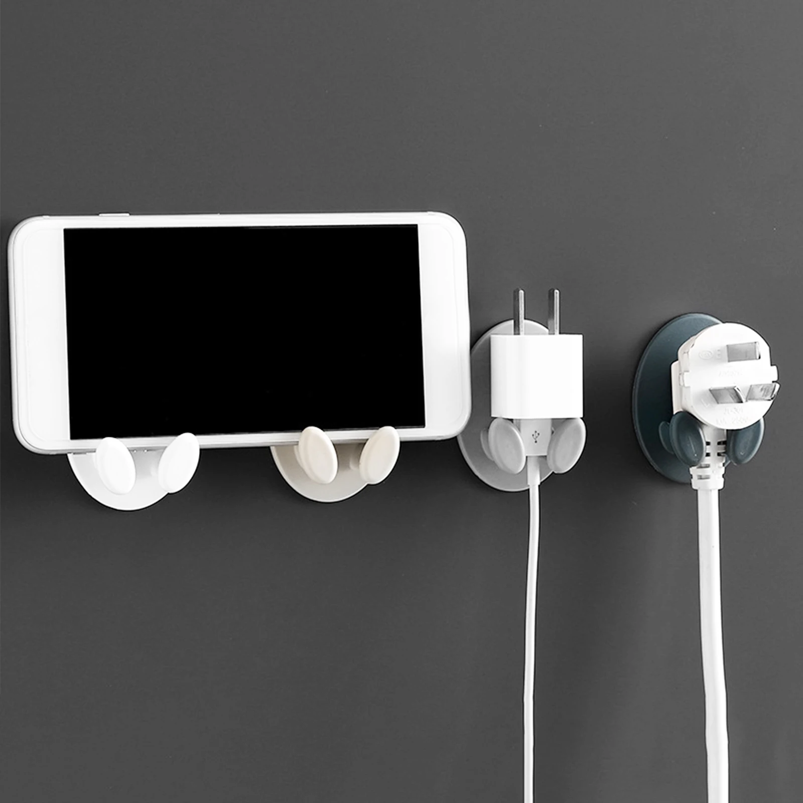 2 шт. сильный клей крючок Мощность розетка вешалка держатель настенный одна часть