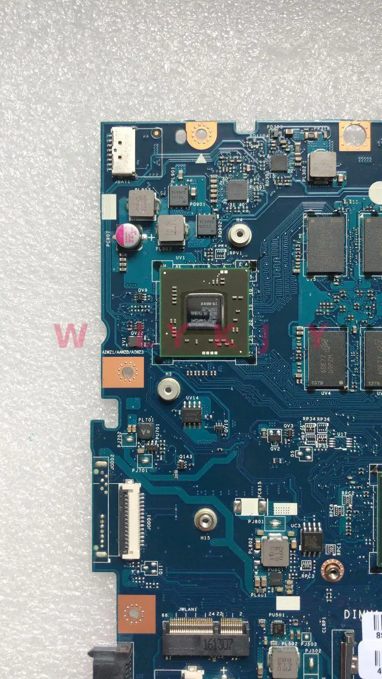 KTUXB AIWZ2/AIWZ3 LA C851P материнская плата для ноутбука Lenovo 500 15ISK ноутбук Процессор i3 6100U R7