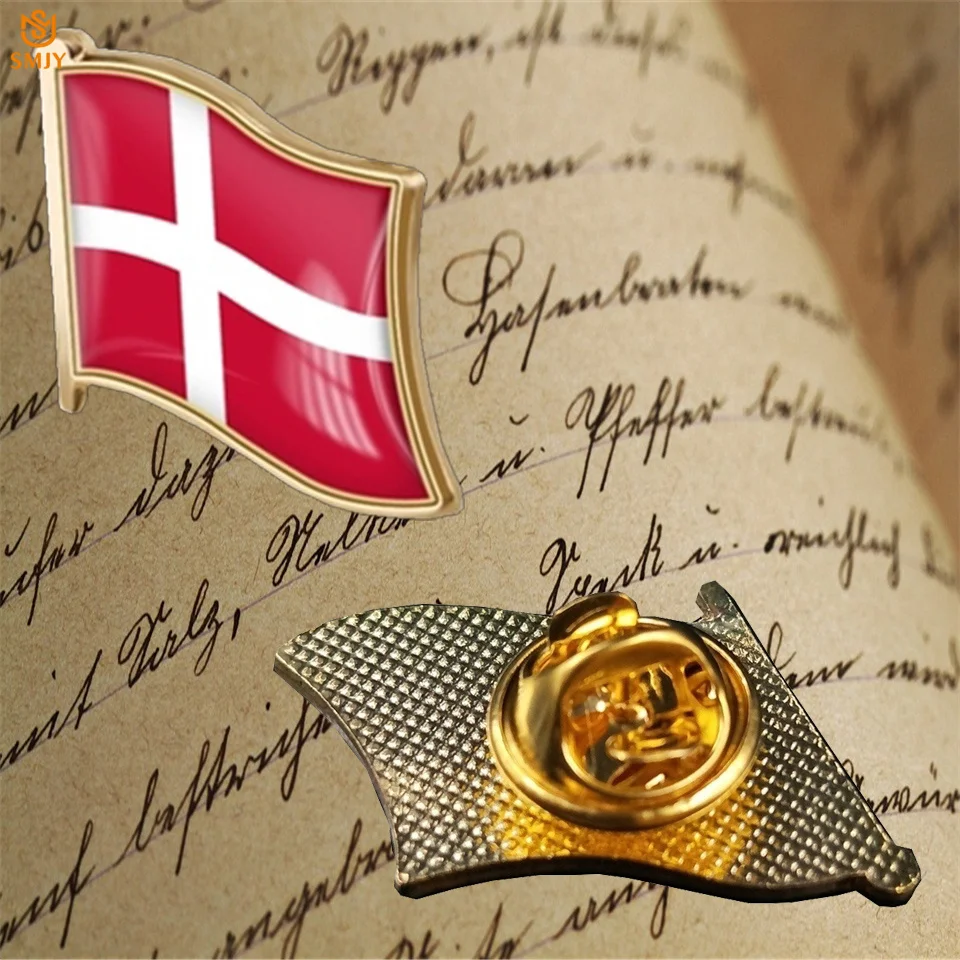 Дания гордый эмалевый телефон металлический Сувенирный значок Американская