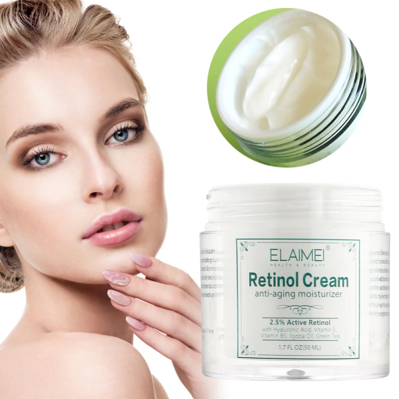 

Hyaluronic Acid Vitamin A Facial Cream Fades Fine Lines Dry Lines Moisturizing Cream Anti-Wrinkle Face Cream Face Care TSLM1