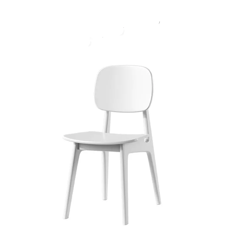 Северный стул светильник роскошный для столовой простая пластиковая спинка