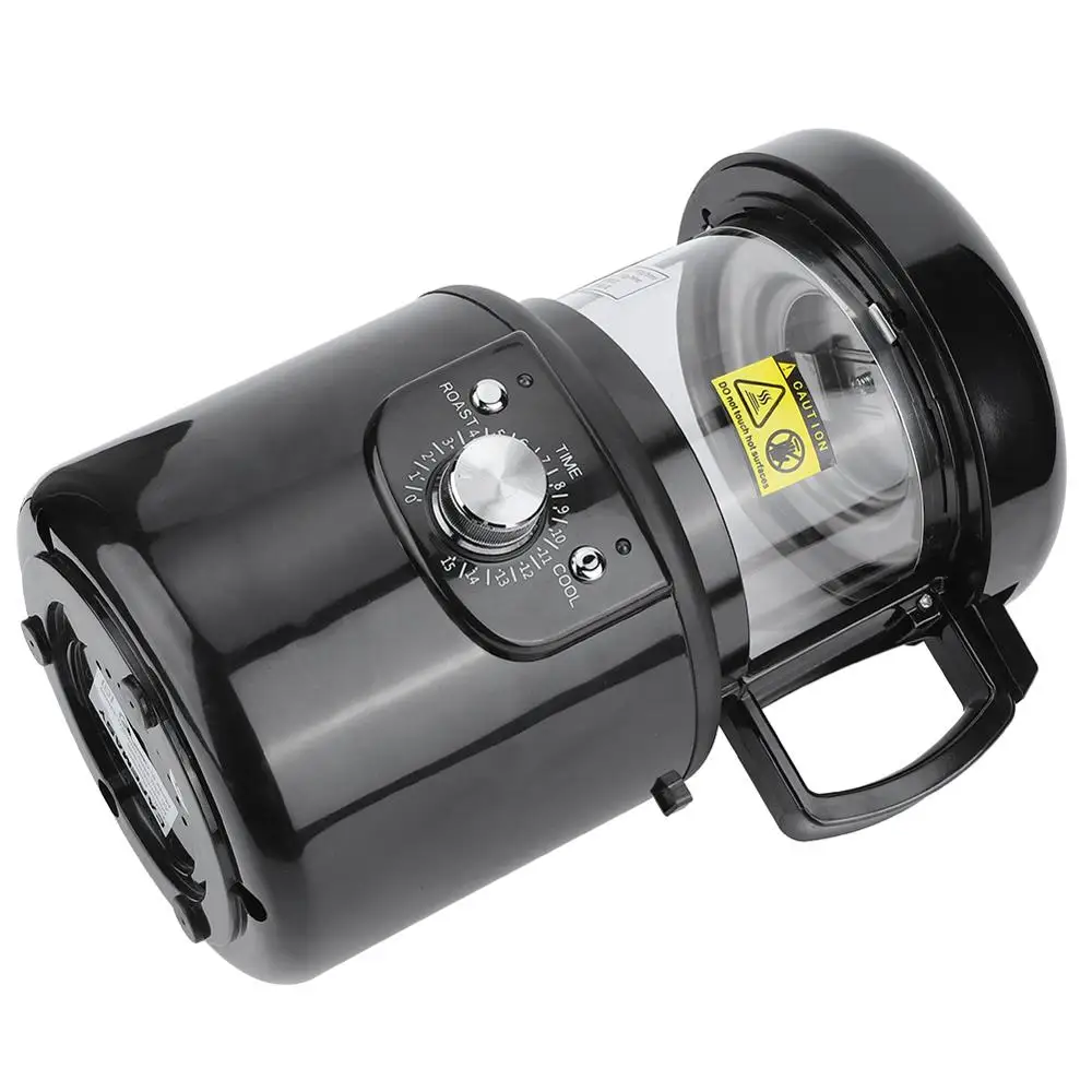 Электрический мини жаровня для кофе Бездымная машина приготовления в зернах