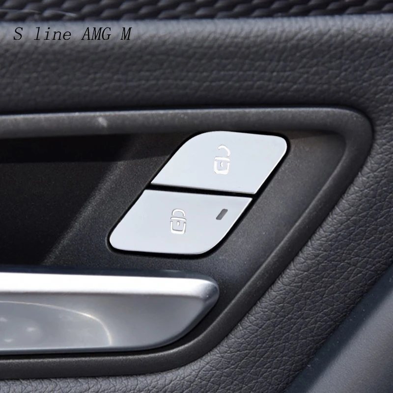 Автомобильный Стайлинг для Mercedes Benz A B Class W177 W247 W167 GLE GLS GLB кнопки переключателя