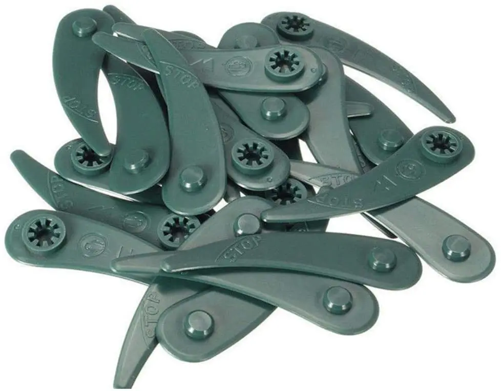 Пластиковые сменные лезвия для триммера Bosch ART 23 18 Li 26 18Li 25 шт.|Газонокосилка| |