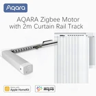 Умный мотор для штор Aqara Zigbee, 2 м направляющая для занавесок, Интеллектуальная Электрическая система дистанционного управления окнами Apple Homekit