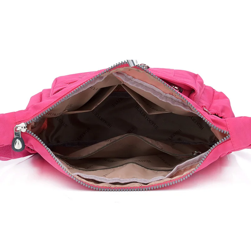 Casual Waterproof Nylon Composite Bags Women Shoulder Crossbody Messenger for Lightweight Ladies Handbags bolsas | Багаж и сумки