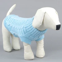blank dog sweater winter pet clothes pullover sweaters clothing for small dogs chihuahua yorkie cat jacket sweater jumper xs 2xl