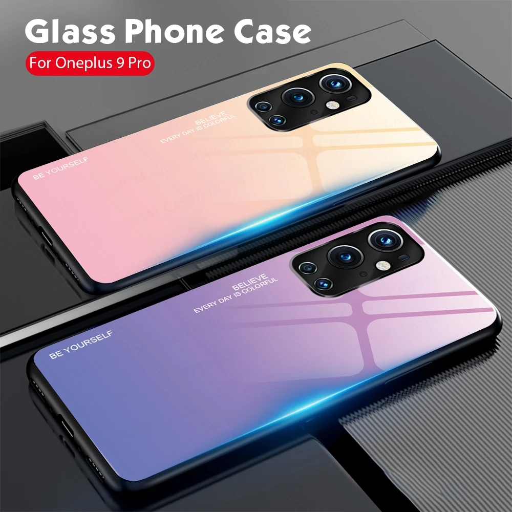 Роскошные Стекло чехол для Oneplus Nord CE N10 N100 крышка Мрамор телефон s задняя X 9 Pro 1 + 5G