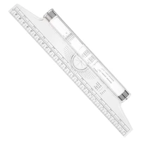 30cm angle parallel ruler multi function drawing design tool measurement supplies yardstick craft for students design drawing