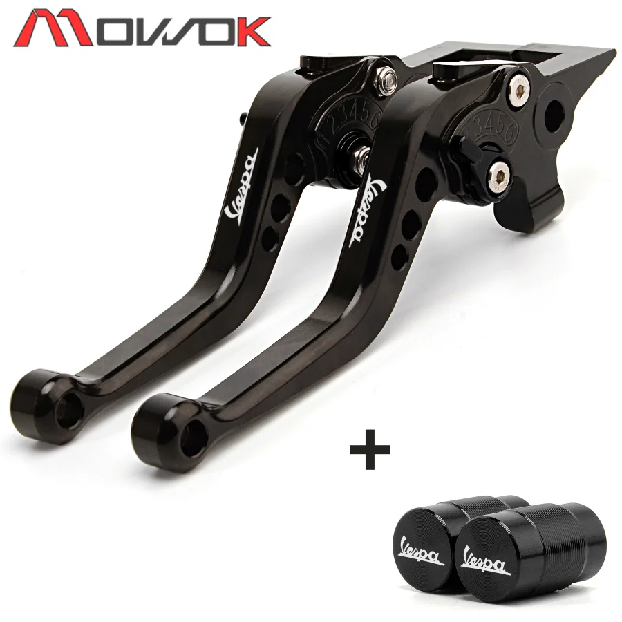 Колпачки для ниппеля и мотоцикла короткий тормозной рычаг сцепления Vespa GTS 125 250 300