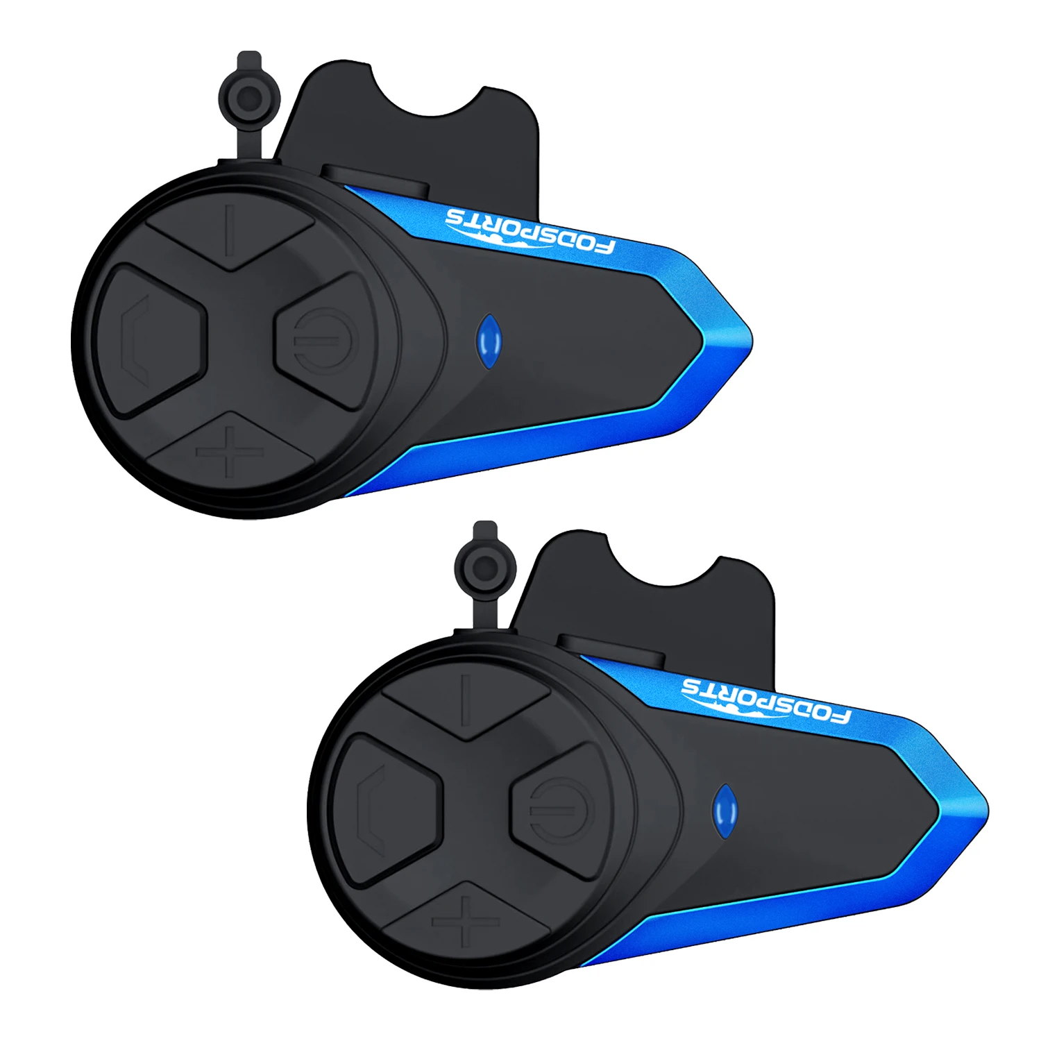 2 шт Fodsports домофон BT-S3 с fm-радио 2 всадника Bluetooth Мотоциклетный домофон шлем гарнитура bt Переговорная связь