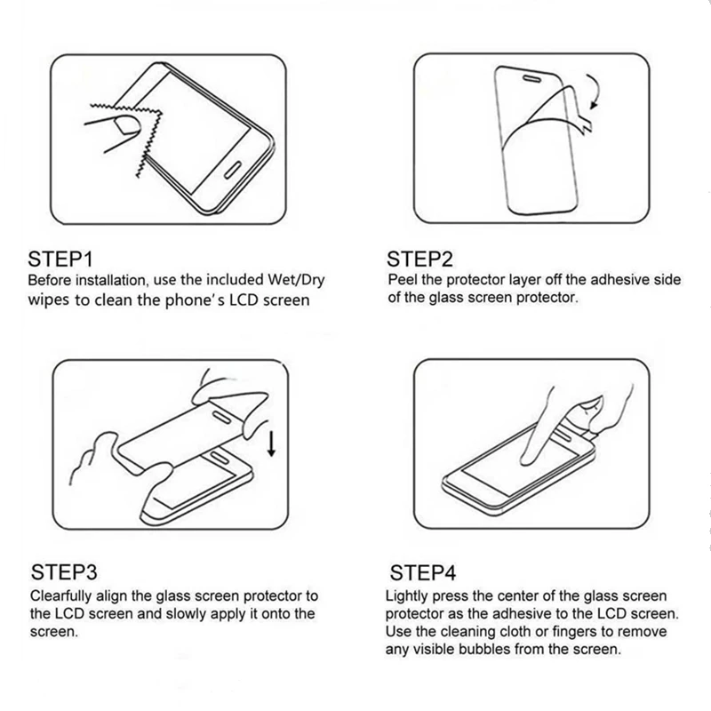 

2PCS Tempered Glass Screen Protector for Huawei Mate 20 Lite Screen Protector Glass Anti-Scratch Anti-Fingerprint 9H Hardness