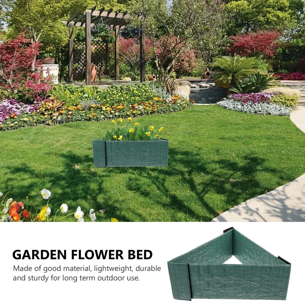 

3Pcs Vegetables Flower Planting Basin Outdoor Garden Polygon Flower Beds