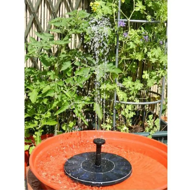 

Garden Silicon Solar Function Solar Energy Fountain Floating Outdoor Pool Water Function Led Light Fountain Pump Floating