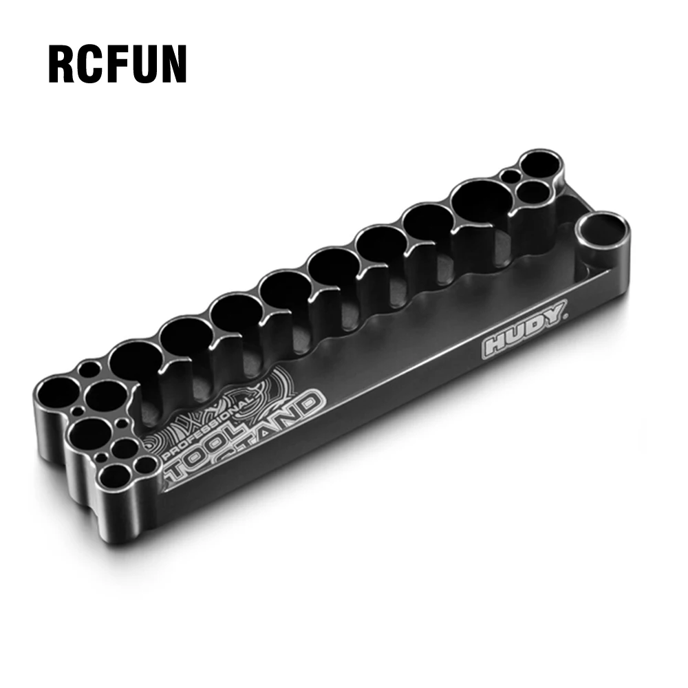 HUDY-soporte para destornillador, herramienta profesional RC, multifunci&oacute;n, bandeja de almacenamiento 6061 CNC, soporte de exhibici&oacute;n, 1 ud.-3