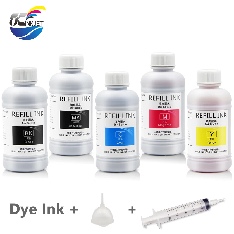 Чернила для принтера Epson 250 7700 9700 7710 T3000 T5000 T7000 T3080 T5080 T7080 T3070 T5070 9710 мл|Наборы