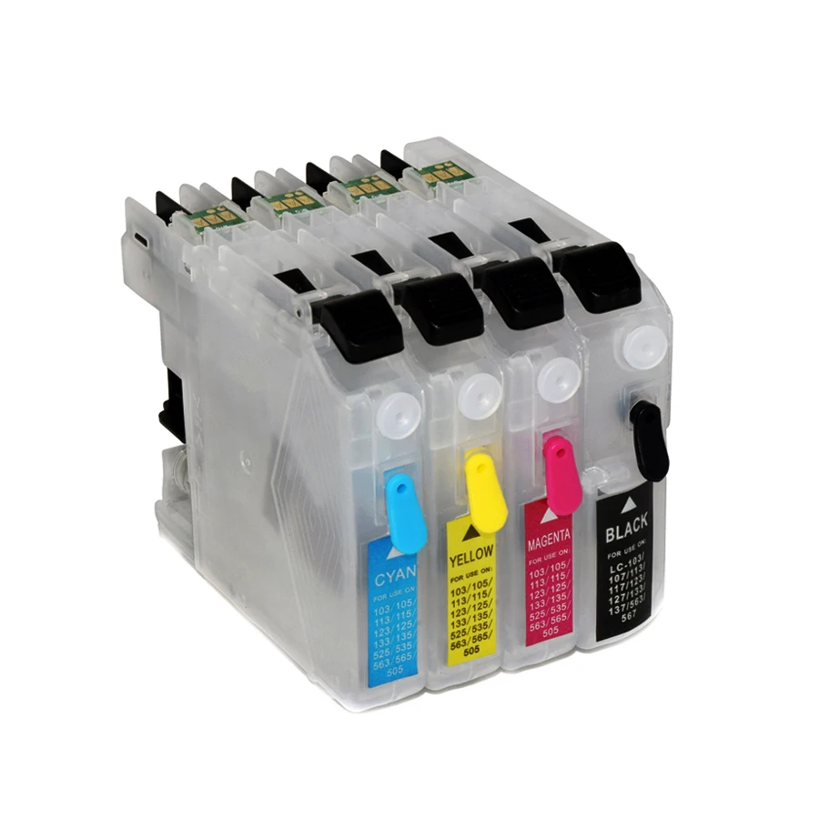 LC101 Заправка картриджей с ARC чип для Brother MFC J285DW J450DW J470DW J475DW J650 J870 J875 J152 J245