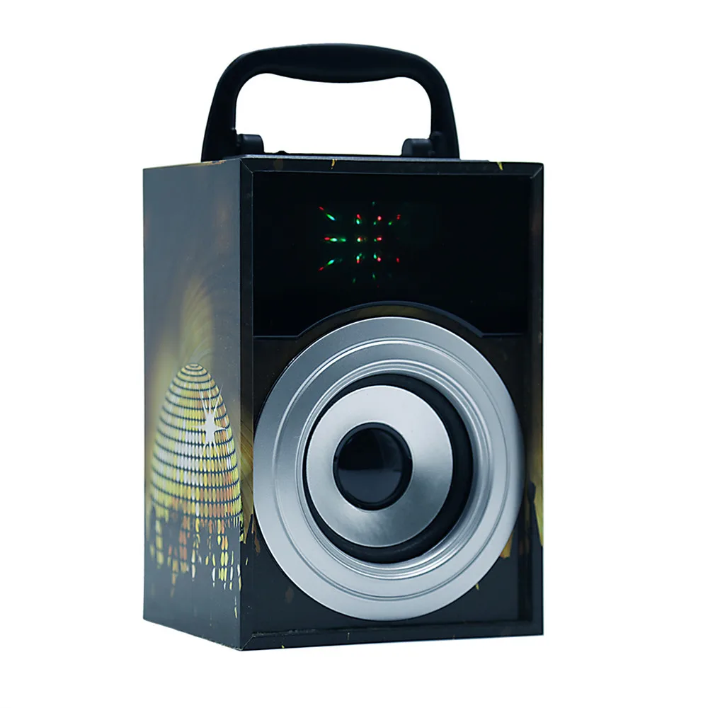 Беспроводная Bluetooth-Колонка HYASIA для детей Портативная колонка со светодиодной