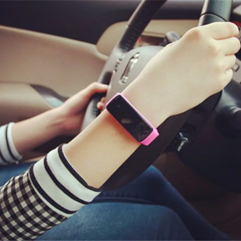 

New Silicone Unisex Watchband Women Men LED Digital Screen Watch Sports Watches Fashion Outdoor Wristwatches for student kids