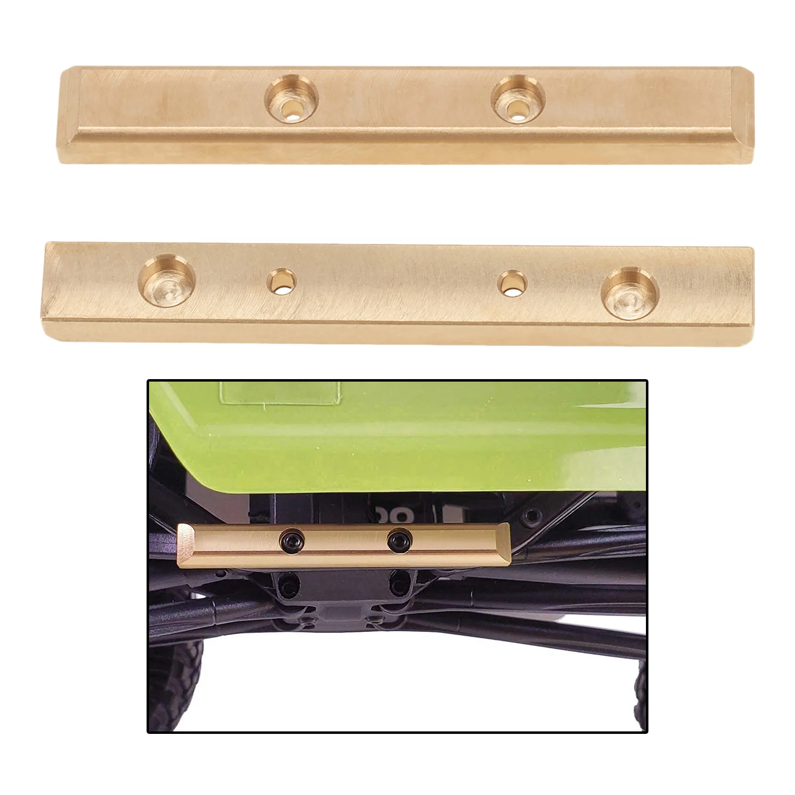 

Metal RC Boulder Bars fit for Axial SCX24 1:24 Scale RC Rock Crawler Hobby Car DIY Modification Vehicle Replacement