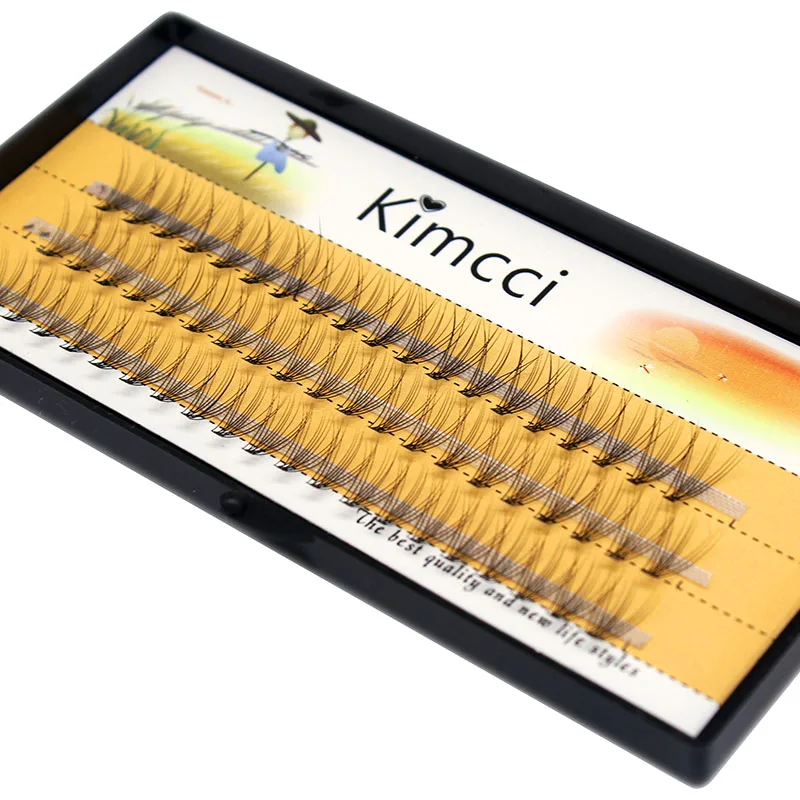 Ресницы Kimcci 10D норковые индивидуальные Натуральные Искусственные ресницы для