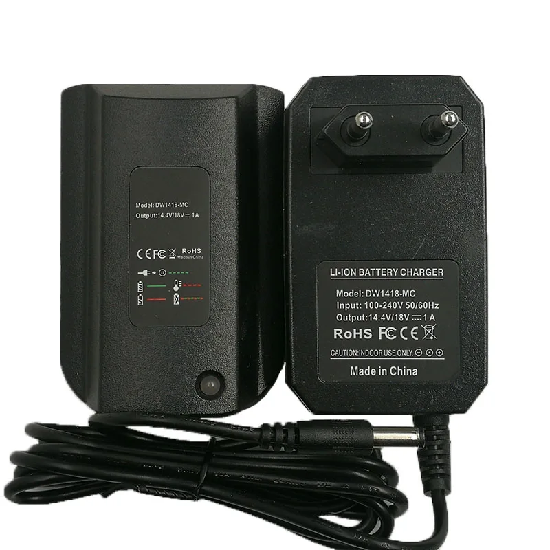 DW1418-MC Li-Ion Battery Charger DCB104 DCB102 DCB118 DCB1418 For Dewalt 14.4V 18V 20V Lithium Battery DCB140 DCB183 DCB200 - Цвет: DW1418-MC
