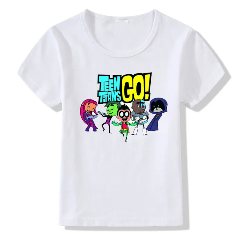 Новинка 2019 Детская футболка для косплея из аниме подростковые Титаны вороны с 3D