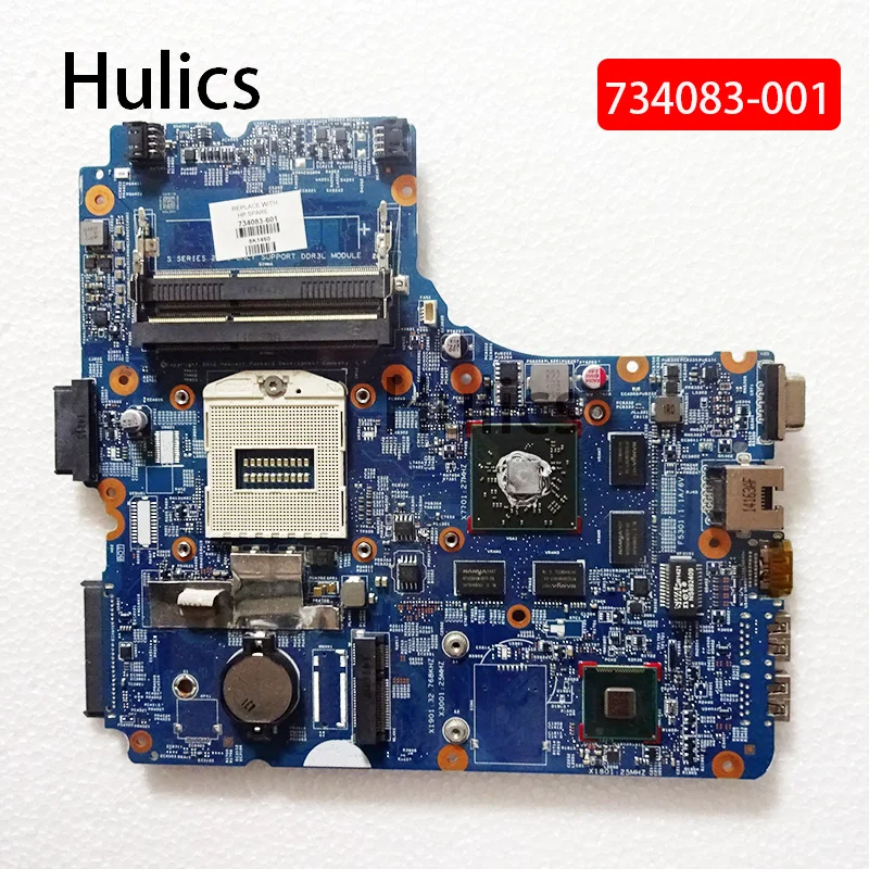 

Hulics оригинальный 48.4YW03.011 12241-1 для HP 450 G1 440 G1 Материнская плата ноутбука HM86 734083-001 734083-501 734083-601