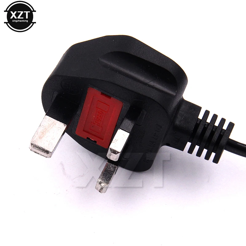 AC Universal 2Pin Figure 8 Power Adapter Home Supply Charger UK Standard Plug for LED light Laptop Scanners Printers | Электроника