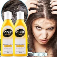 selsun gold dandruff medicated shampoo treatment anti dandruff seborrheic dermatitis shampoo relieve flaking itching cools scalp