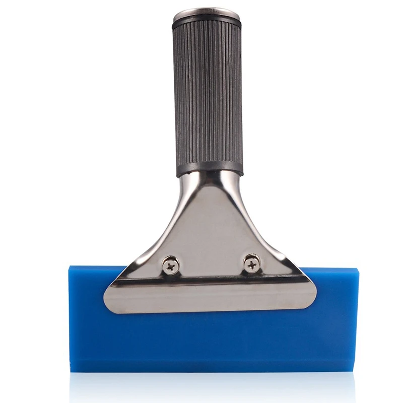 Window Squeegee Water Wiper Handled Rubber Ice Scraper Blade Car Snow Shovel Glass Cleaner Tinting Tool Cleaning Acces | Дом и сад
