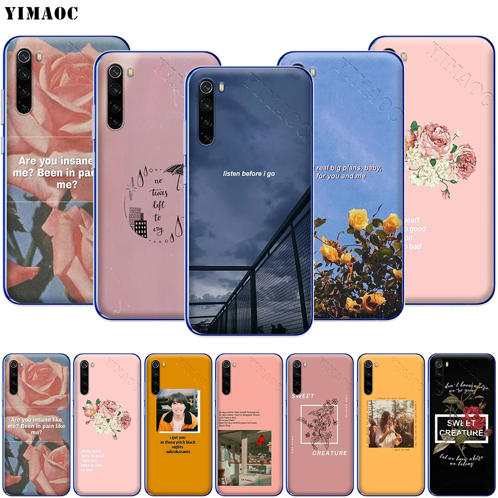 Чехол для телефона YIMAOC с изображением милого существа Xiaomi MI 9T 9 8 6 SE F1 CC9 CC9E A3 A2 A1 GO S2