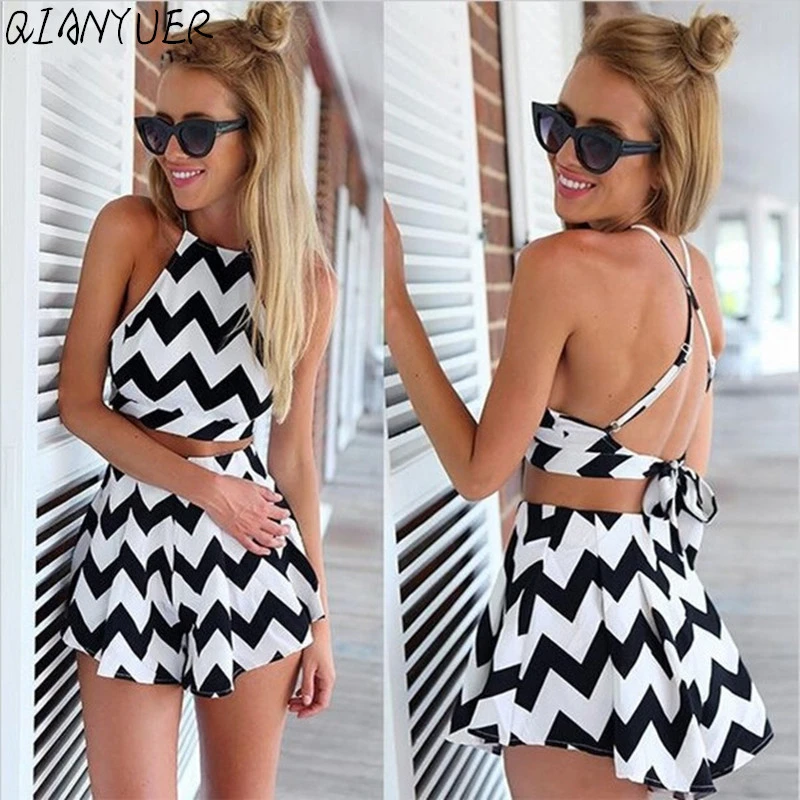 Новинка комплект из двух предметов с шортами для женщин Модный 2 Женский