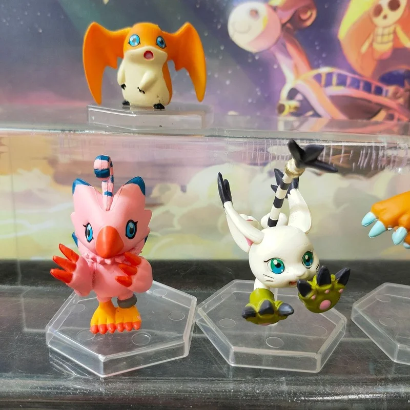 Японская мультяшная игрушка Bandai Digimon фиджет-игрушка для 18-летних взрослых набор