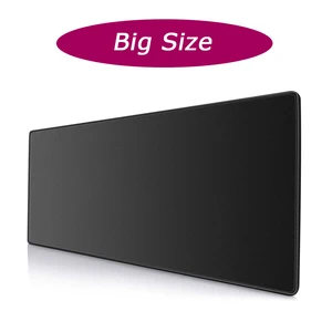 computer mouse pad xxl xl gaming mousepad for pc laptop desktop gamers solid black large mouse mat keyboard pad for home office free global shipping