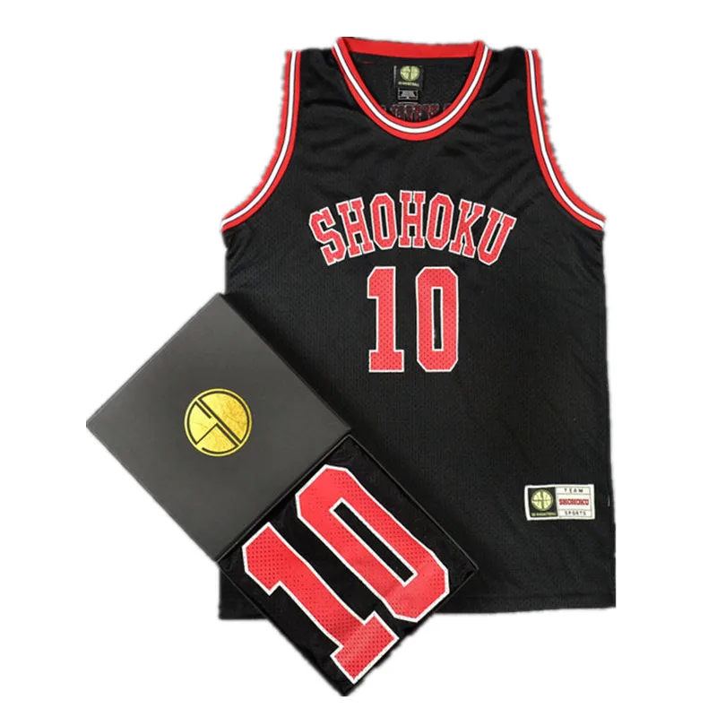 Аниме SLAM DUNK Косплей Костюм Hanamichi Sakuragi Rukawa Kaede для взрослых и детей Баскетбольная одежда Джерси