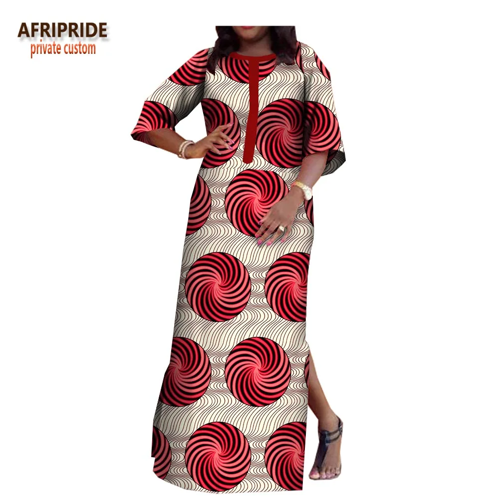 Женское прямое платье с коротким рукавом круглым вырезом разрезом сбоку |