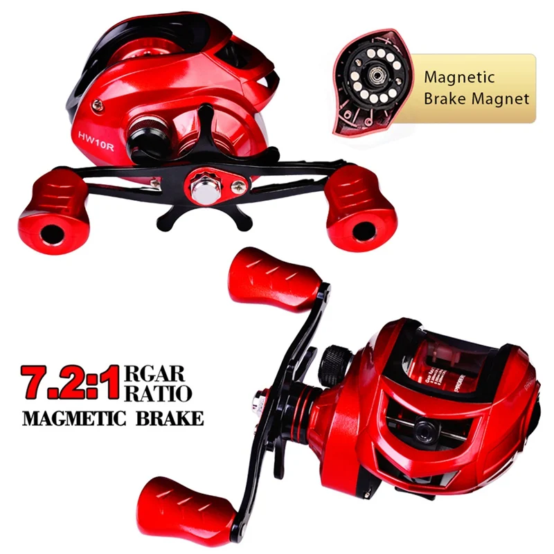 

High Speed 7:2:1 Fishing Reel 10kg Water Drop Wheel Left/Right Handed Saltwater Sea Ocean Fishing Boat Accesories rb