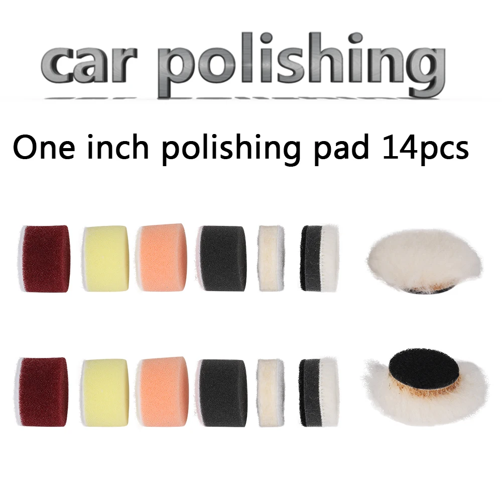 14 шт. 1 &quotнабор полировальных подушек для полировки автомобиля полировальные