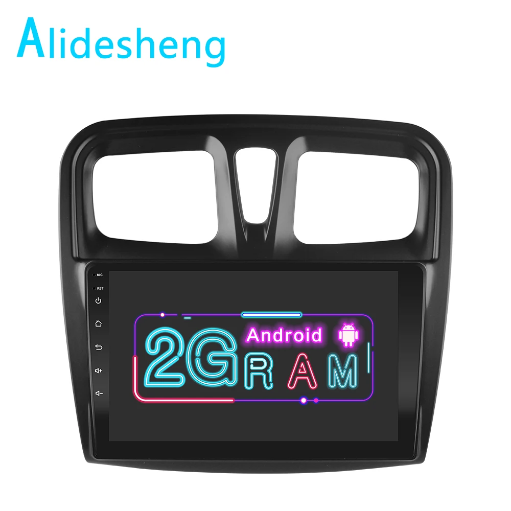 2 Гб ОЗУ Android 8 1 для Renault Logan Sandero 2014 2015 2016 2017 2018 2019 автомобильный DVD мультимедийный