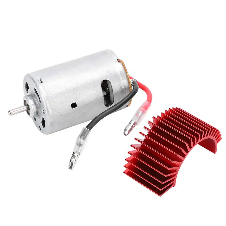 Детали для радиоуправляемых моделей двигатель 540 с радиатором креплением