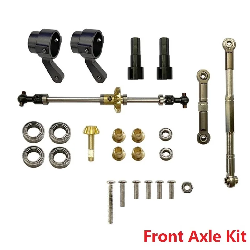 

Upgrade Metal Gear Bridge Axle for WPL C14 C24 C34 C44 B14 B24 B16 B36 1/16 RC Car Spare Parts Accessories