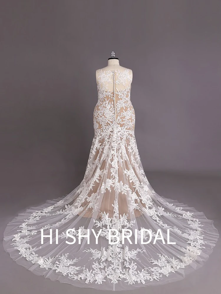

Hi Shy Bridal 2021 New Luxury Lace Wedding Dresses Suitable for Every Bride Free Tailored Plus Size and Free Shipping